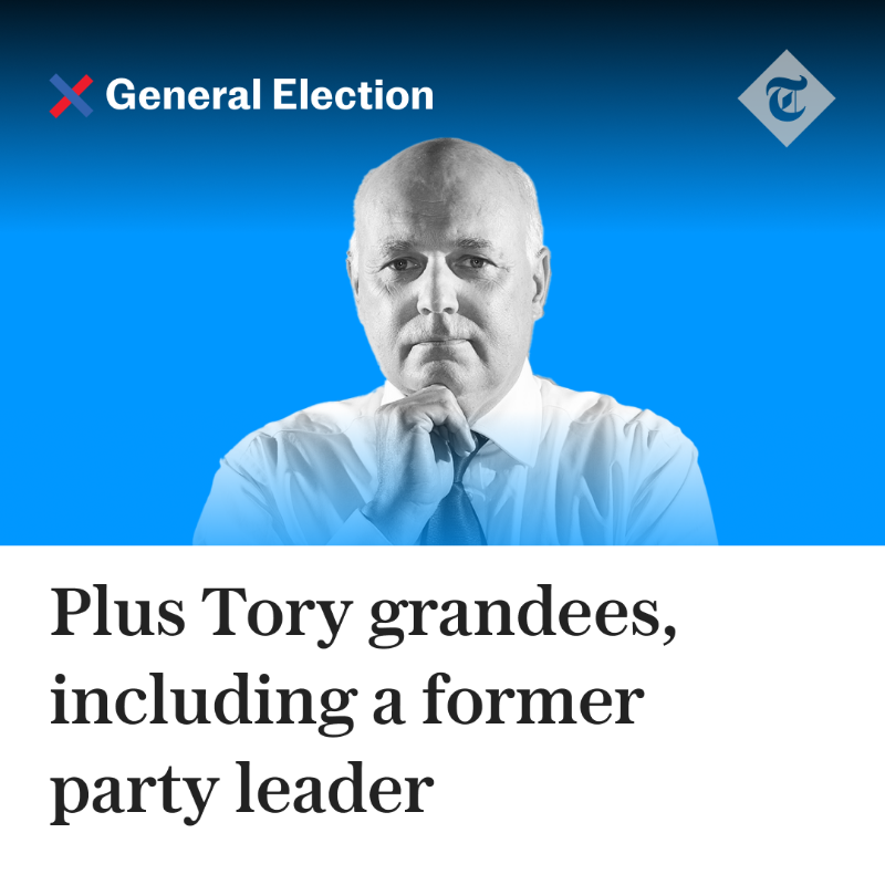 Telegraph's tweet photo. As polls show that more than half the Conservative seats won in 2019 could be lost, learn which party grandees and Cabinet ministers are struggling to hold on. 

Plus: Use our election predictor to see who'd win your local seat if an election was held now.