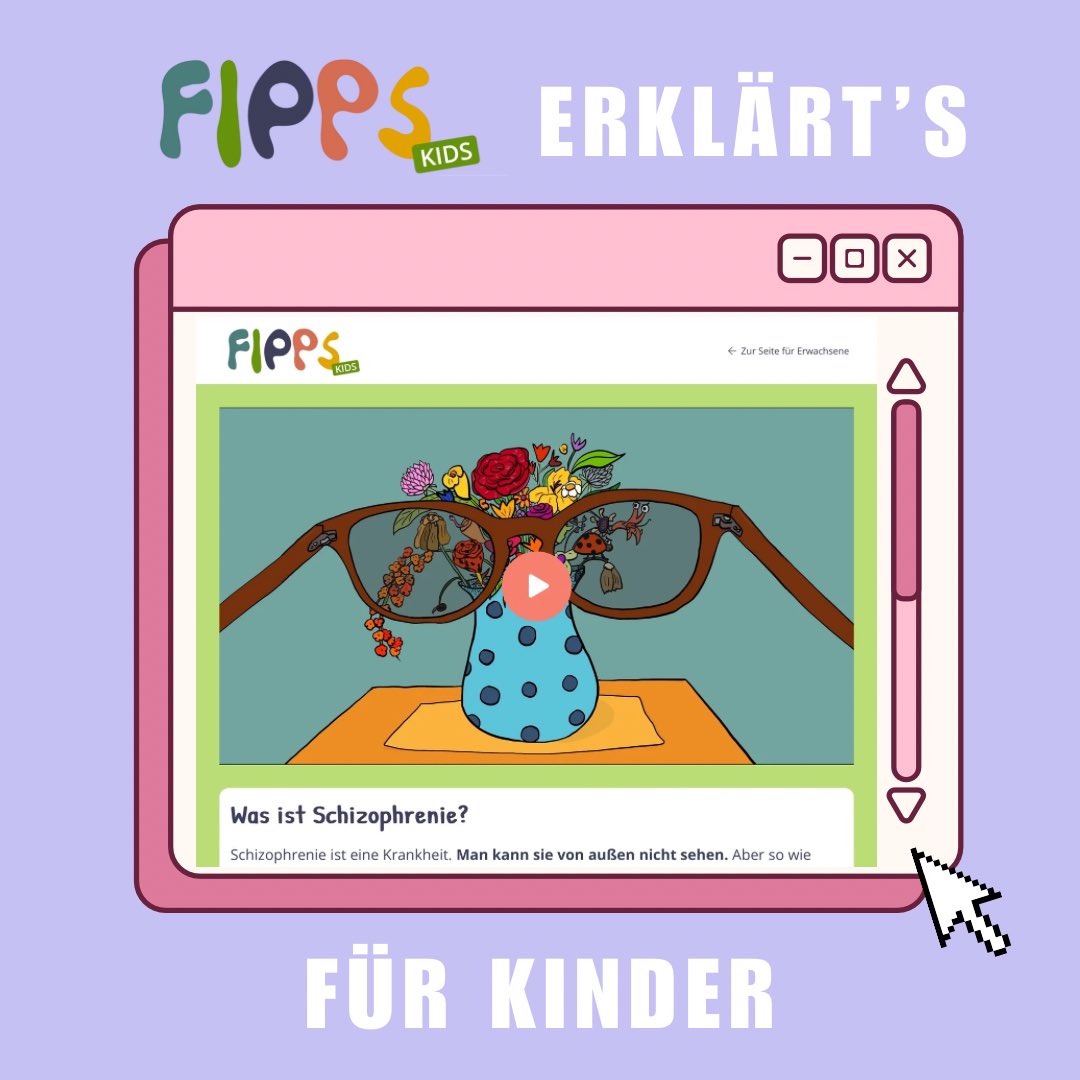 FIPPS – die Internetplattform, die das Verständnis für #Psychosen fördert und Barrieren für Betroffene abbaut.🌟Mit leicht zugänglichen Informationen zu Symptomen, Therapien und Hilfsangeboten im Großraum #Frankfurt unterstützt FIPPS  Erkrankte und Angehörige. Link in der Bio!