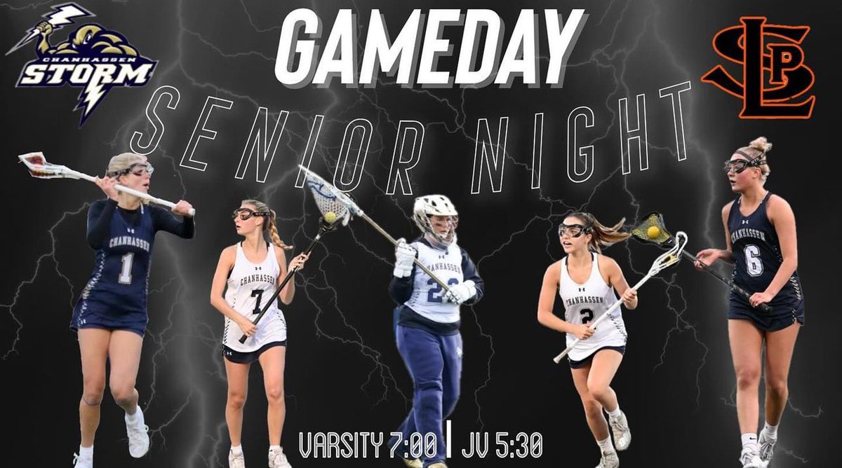 SENIOR NIGHT vs St. Louis Park tonight at 7 pm, come out and support these five amazing ladies!  <a href="/chanstormAD/">Storm Athletics</a>