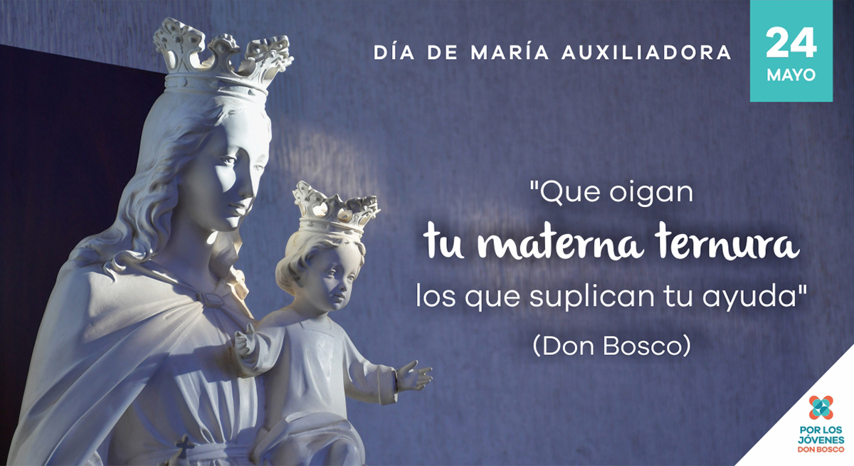 ELLA... 🥰

La Maestra de Don Bosco.

La que hace milagros porque confiamos.

La que toma la mano de cada persona que entra a una Casa Salesiana.

LA QUE HA HECHO TODO.

¡Gracias María Auxiliadora por ser parte de nuestras vidas!

Feliz día 💙🩷

#DonBosco #MaríaAuxiliadora