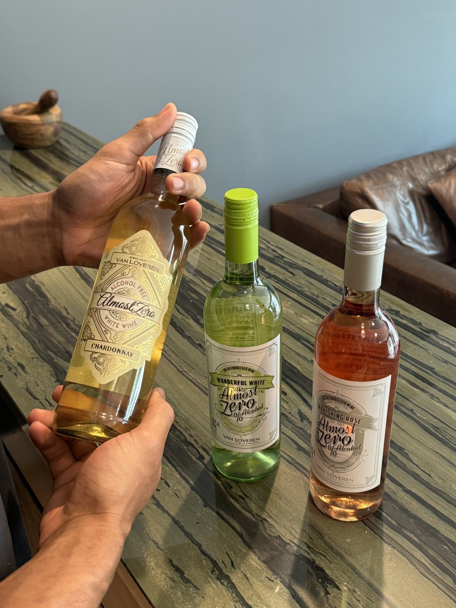 arikarmstead's tweet photo. I don’t drink alcohol but I do drink #AlmostZero #VanLoverenWine #ad
Get yours at a @TotalWine near you: https://t.co/ItNXdyajlM https://t.co/F3WEQLe2tW