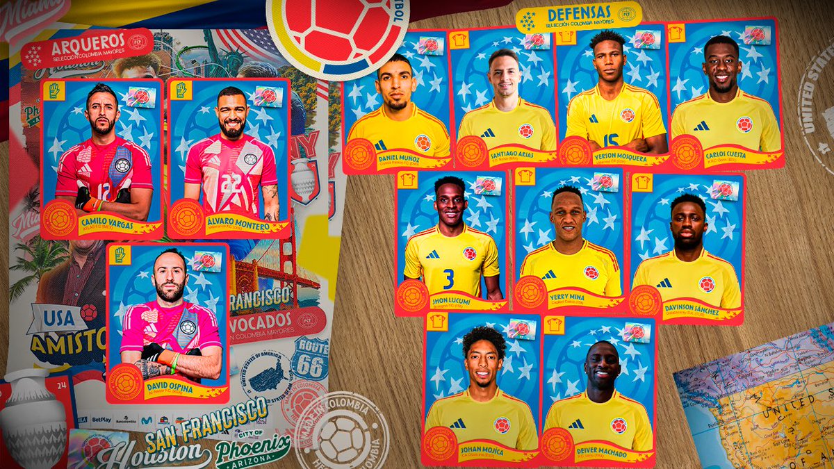 PSierraR's tweet photo. 🇨🇴 Atención: Convocatoria de Néstor Lorenzo en la Selección Colombia para los amistosos previos a la #CopaAmérica 🇺🇸 https://t.co/DS23LOam35