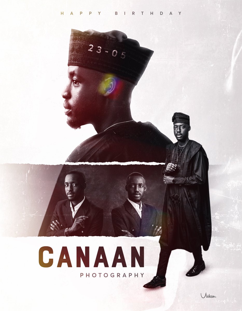 Vickanmadeit's tweet image. Happy birthday to my bro Canaan photography… A real one and my day one hommie.

Creative art and direction by me @Vickanmadeit 

#Godisthesource #birthdaywishes #birthdayposter