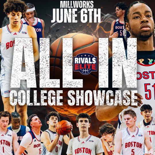 Excited to be offering @rivalselite ALL IN College Showcase in June. Many college and prep school coaches will be attending. Please DM us for for information