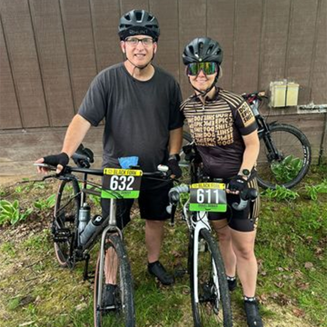 Congratulations to R+R participant Charles Drake for finishing the Blackfork Gravel Grinder bike race! 🚴🏽 He completed the 26 miles over difficult terrain and crossed the finish line with over half of the 800 racers still on the course. An incredible achievement! #UnitedWeHeal