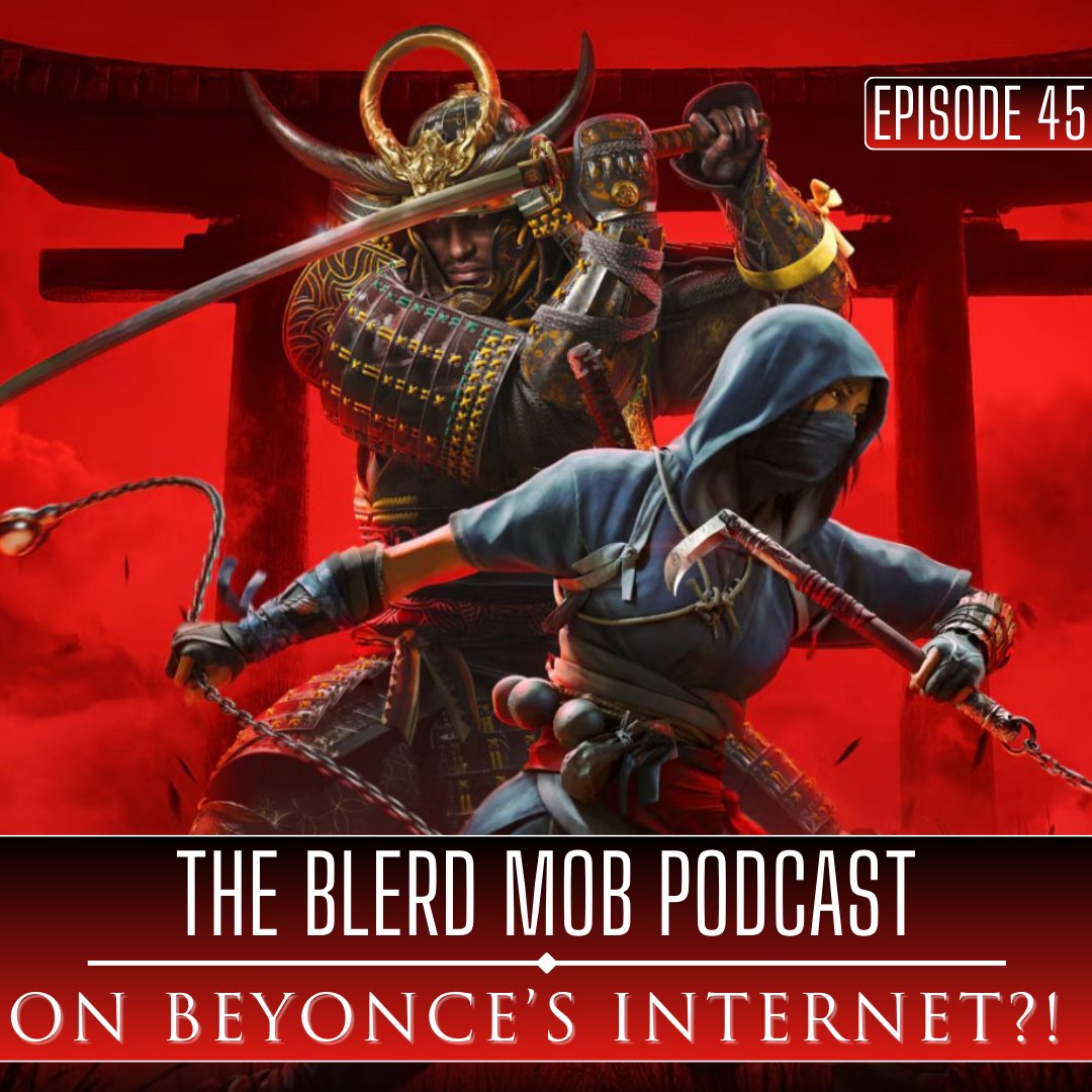 🗣 Tune in! The Blerd Mob Podcast Episode 45 is here!

- Will #RingsofPower Season 2 redeem itself?
- Was #KaijuNo8    overhyped?
- Will #AssassinsCreedShadows‍ overcome the controversy?

Listen/Watch Now: bit.ly/theblerdmobpod… 

#jointhemobnerds #movie #tv #film #anime