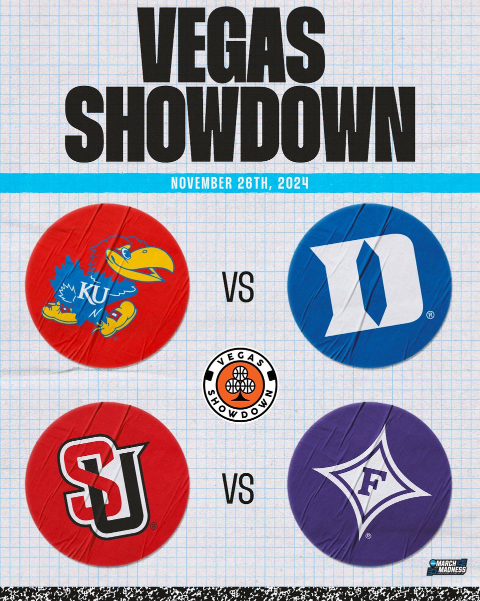 Can’t wait 💯 These @TheLVShowdown matchups will provide some feast week fun 🦃