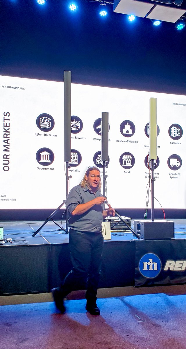 RenkusHeinz's tweet photo. #RenkusHeinz is on the road this week with Mountain AV Marketing, showcasing our advanced loudspeakers! We've had some fantastic demos already. If you're in the Rocky Mountain area, check out our last few stops! 🚐📍
#TheSoundSolution #proaudio #loudspeakers #roadshow #avtweeps https://t.co/LKCcZk3FYv