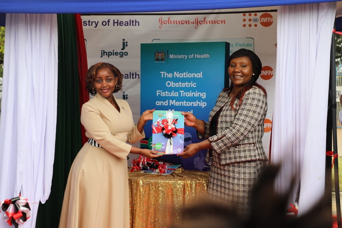 Amref_Kenya's tweet photo. Today, during the commemoration of #IDEOF, @MOH_Kenya, in collaboration with partners, launched The Obstetric Fistula Training and Mentorship Manual for #fistula surgeons who provide life-transforming care to a greater number of women suffering from fistula. #LetsEndFistula @UNFPA @FDSAfrica @MPESA_FDN @MOH_Kenya