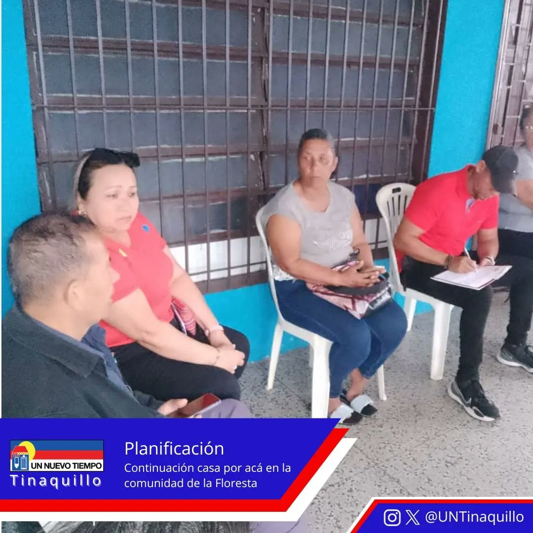 UNTinaquillo's tweet photo. #22may | Reunión de estructura para presentar el balance de la actividad del pasado sábado; como también organizar la culminación de la misma para éste próximo #25May en la comunidad de la Floresta, sector "Las Casitas" a partir de la 9:00 Am. https://t.co/ZzhAgvbJiD