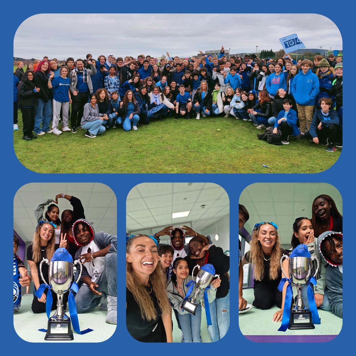 Talent wins competitions, but teamwork wins the House Cup 🏆

So happy to lead this crew to victory, my blue heart is very full💙