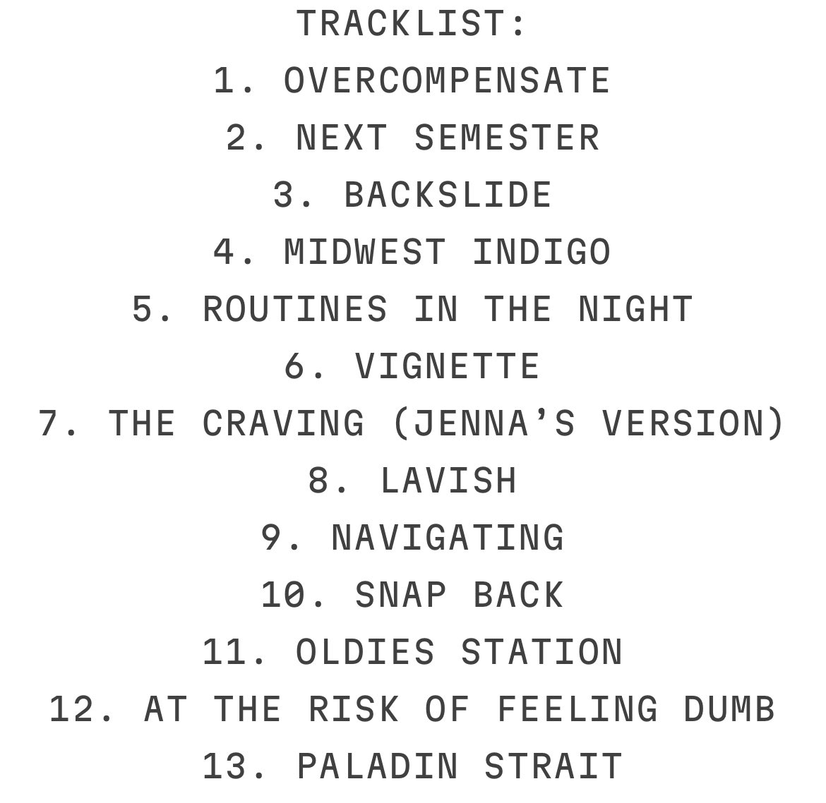 clancyupdating's tweet photo. CLAIM YOUR SONG BEFORE THE ALBUM DROPS ‼️👀
Mine is Routines In The Night.
#TOPISCOMING #CLANCY #CLANCYISCOMING https://t.co/URaNbH421E