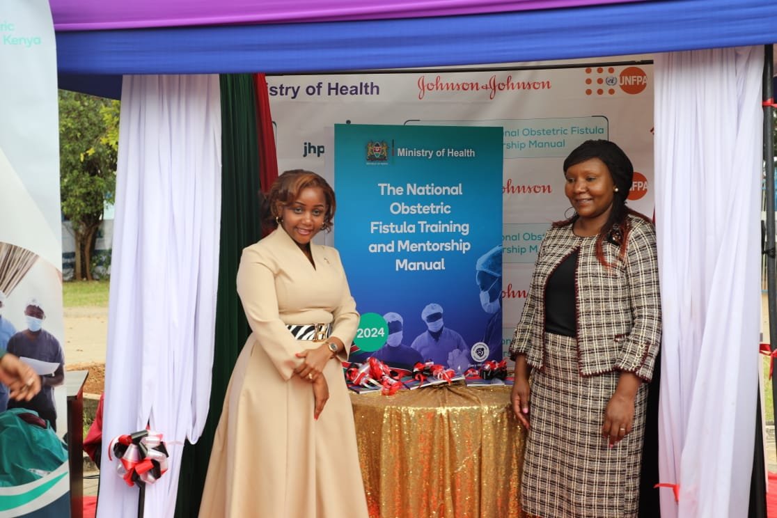 Amref_Kenya's tweet photo. Today, during the commemoration of #IDEOF, @MOH_Kenya, in collaboration with partners, launched The Obstetric Fistula Training and Mentorship Manual for #fistula surgeons who provide life-transforming care to a greater number of women suffering from fistula. #LetsEndFistula @UNFPA @FDSAfrica @MPESA_FDN @MOH_Kenya