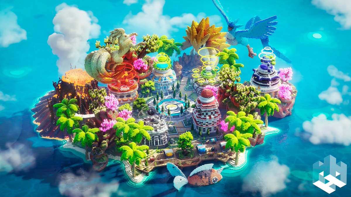 HarmonyTeamMC's tweet photo. Pixelmon Elementia ✳️

550x550 Multi-element themed Pixelmon Spawn (Fire, Water, Earth and Air)

🏗️Built by: @GinaBuilds - @_justsvn 
📷Render: @iAleM_ 

🛒: https://t.co/hPMigaDzof

#Minecraft #Minecraftbuilds #Minecraft軍事部 https://t.co/5neQ35Hm17