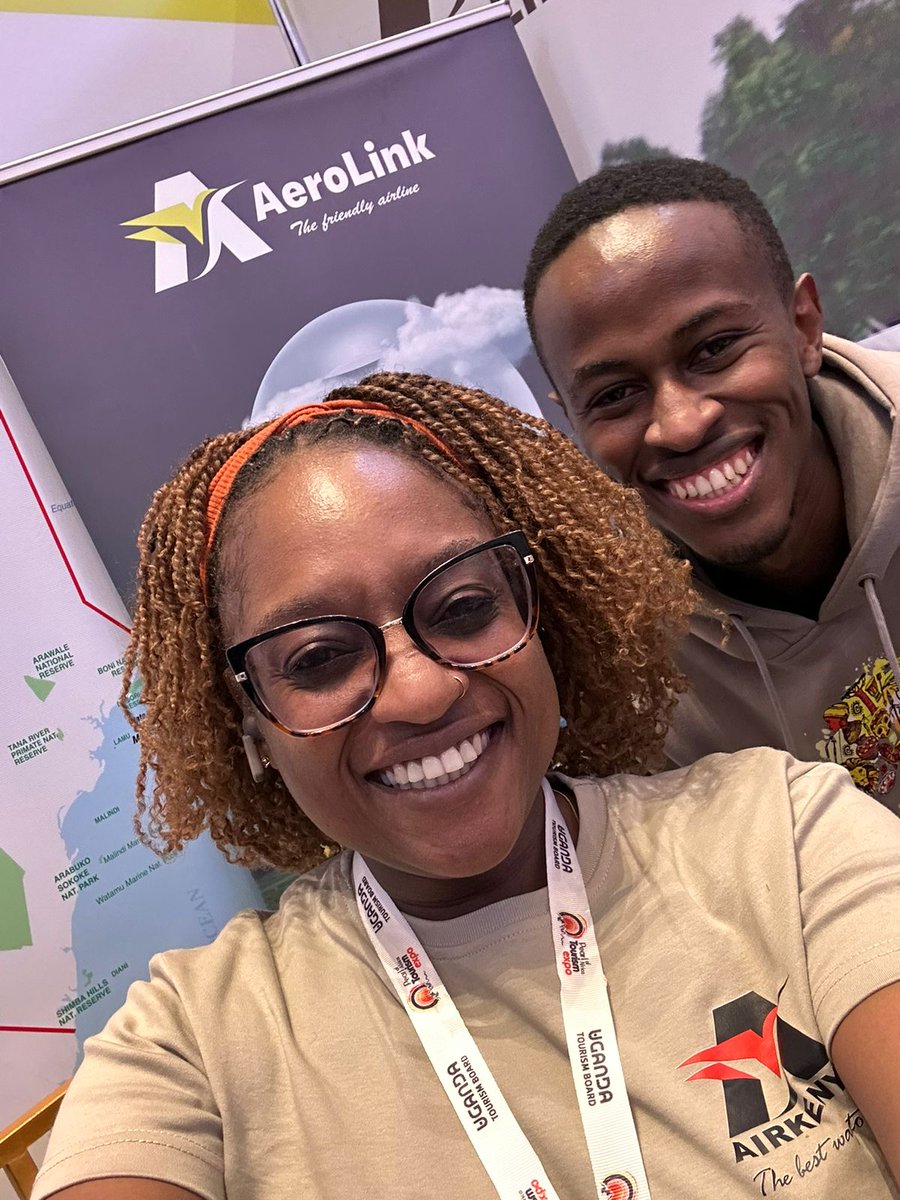 EddieMors1's tweet image. Have you been so excited to meet someone? Yes this is me when I met @LumbasioVee  of @AirKenyaExpress at the #POATE2024

 #DestinationUganda #AerolinkUganda