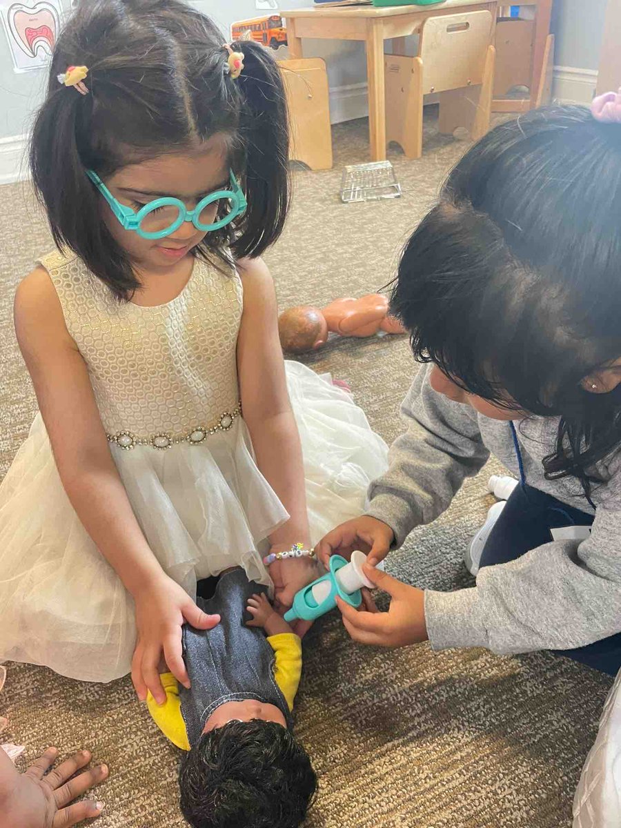 muppetschildren's tweet image. Preschoolers at Morningside are diving into the world of hygiene, starting with the importance of dental care! 🦷 

#ChildcareEducation #HealthySmiles #PreschoolLearning #MorningsideKids #DentalHygiene #EarlyLearningJourney #VVCS #VictoriaVillage