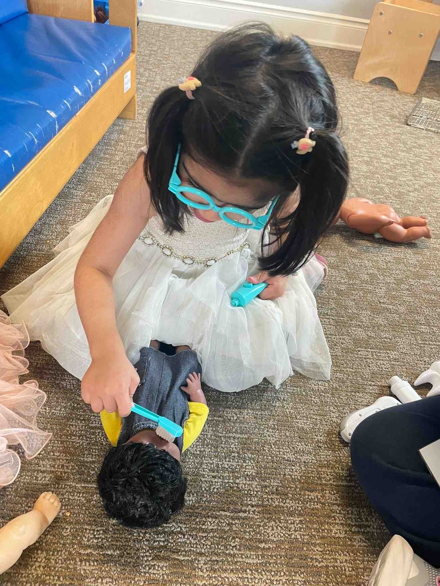 muppetschildren's tweet image. Preschoolers at Morningside are diving into the world of hygiene, starting with the importance of dental care! 🦷 

#ChildcareEducation #HealthySmiles #PreschoolLearning #MorningsideKids #DentalHygiene #EarlyLearningJourney #VVCS #VictoriaVillage
