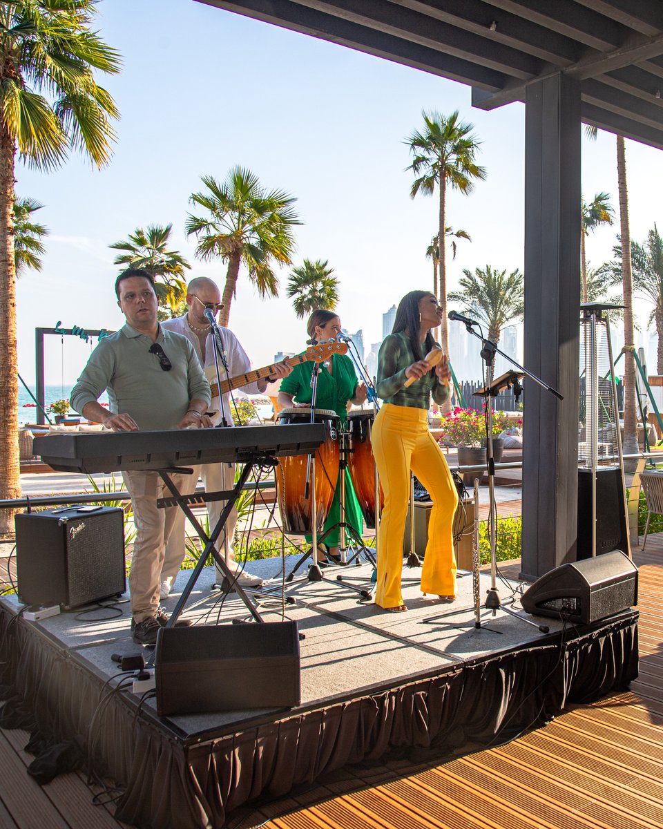 Discover the Yunza Brunch at La Mar! Dine on Peruvian specialties and vibrant dishes and enjoy live Latin music from the popular singing quartet band and performers. Every Friday from 1pm to 4pm.  4484 4919