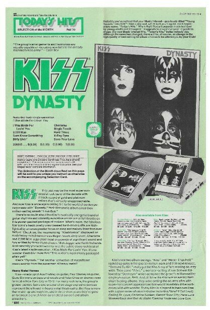 45 Years Ago Today! #KISSTORY - May 23rd, 1979 - DYNASTY hit stores everywhere! When & on what format did you first get DYNASTY, #KISSARMY?