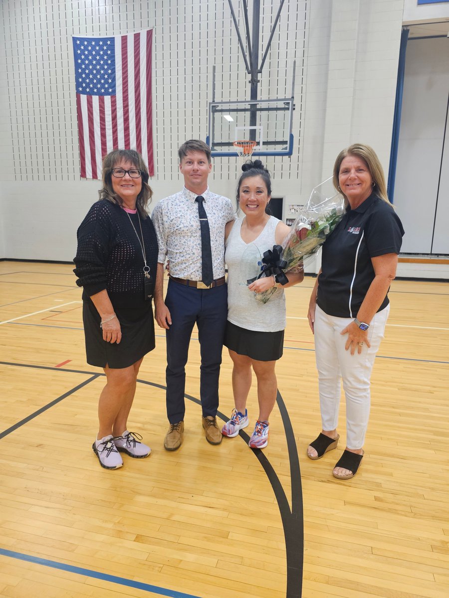 LCSC_Berries's tweet photo. Congratulations Mrs. Gellinger and Mr. Taveras...our 2023-2024 Crystal Berry recipients! https://t.co/6WRwPO1qOy