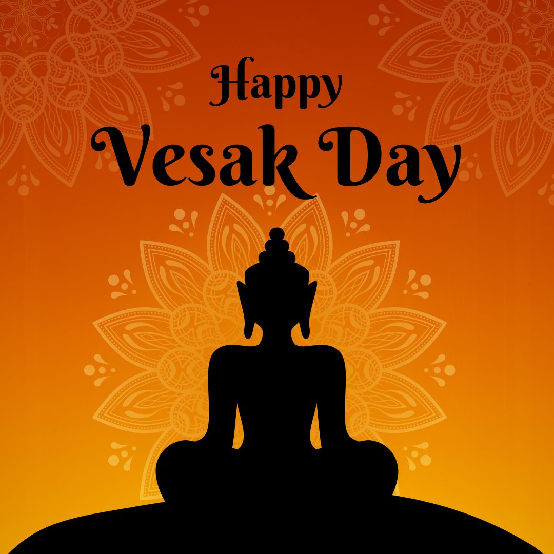 Throughout May & June Buddhists worldwide celebrate Vesak, the birth, death & enlightenment of Gautama Buddha. Vesak celebrates Buddha’s life & reflects on his teachings of peace, empathy, compassion & selflessness. Happy Vesak \!