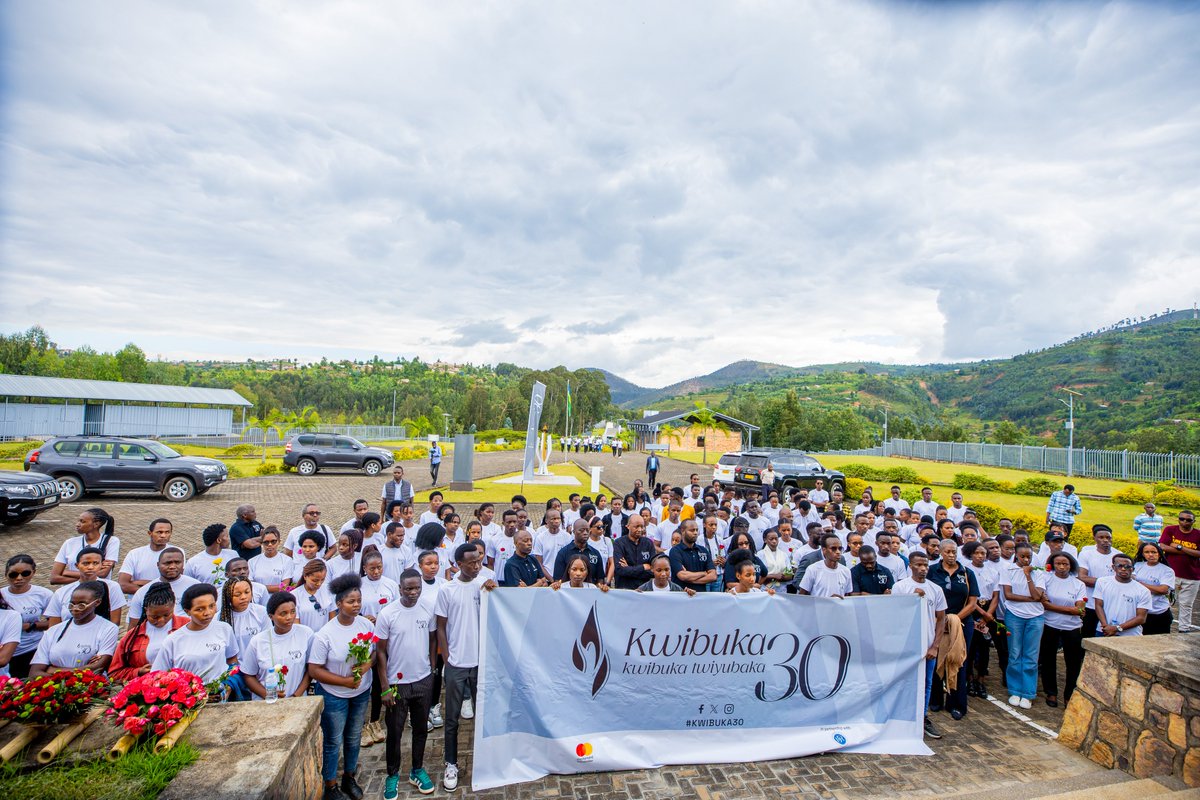 MCFScholarsUR's tweet photo. Mastercard Foundation Scholars at the @Uni_Rwanda  also visited Murambi Genocide Memorial to honor victims of Genocide against the Tutsi in 1994. We’re committed to educating young people about our tragic past, paving the way for a brighter future #Kwibuka30 https://t.co/TyU1hlO76Z