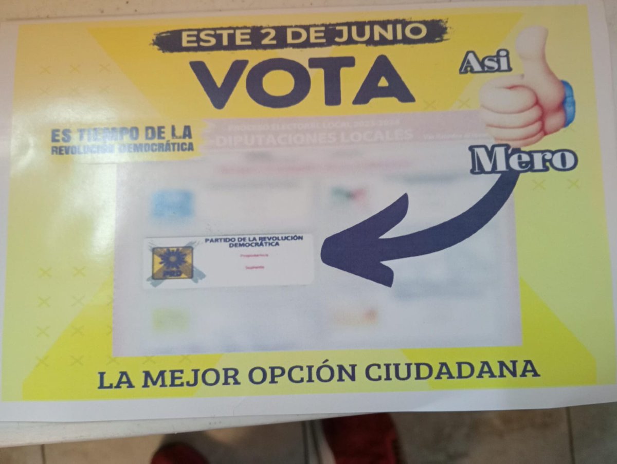 #VotaToño #QueSueneLaH #VotaPRD  #Vota2Junio @tonoastiazaran