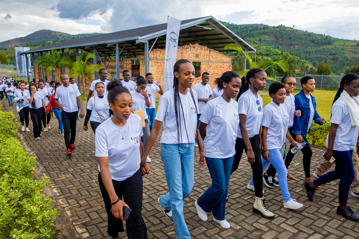 MCFScholarsUR's tweet photo. Mastercard Foundation Scholars at the @Uni_Rwanda  also visited Murambi Genocide Memorial to honor victims of Genocide against the Tutsi in 1994. We’re committed to educating young people about our tragic past, paving the way for a brighter future #Kwibuka30 https://t.co/TyU1hlO76Z