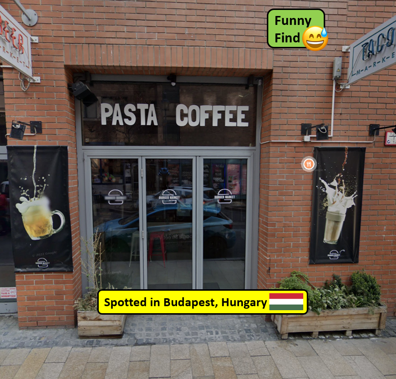 StreetviewV's tweet image. Using only the finest pasta water in our brewing process!

Spotted in #Budapest #Hungary

#FunnyFind #streetviewphotography
#streetviewphotography #funny #funnypictures #funnyposts #funnystuff #funnypic #Funnyphoto #funnyphotos #curiousity #travelcuriosity #wanderlustjourney