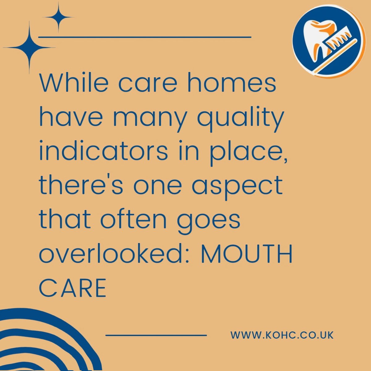 Want to Improve the Overall Standard of Mouth Care in your Home? 👏

kohc.co.uk 

#carers #caremanagers #carehomemanager #residentialcare #respitecare #dementiacare #careworker #nursinghome #eldercare #assistedliving #healthcare #seniorcare #dignity #personalcare