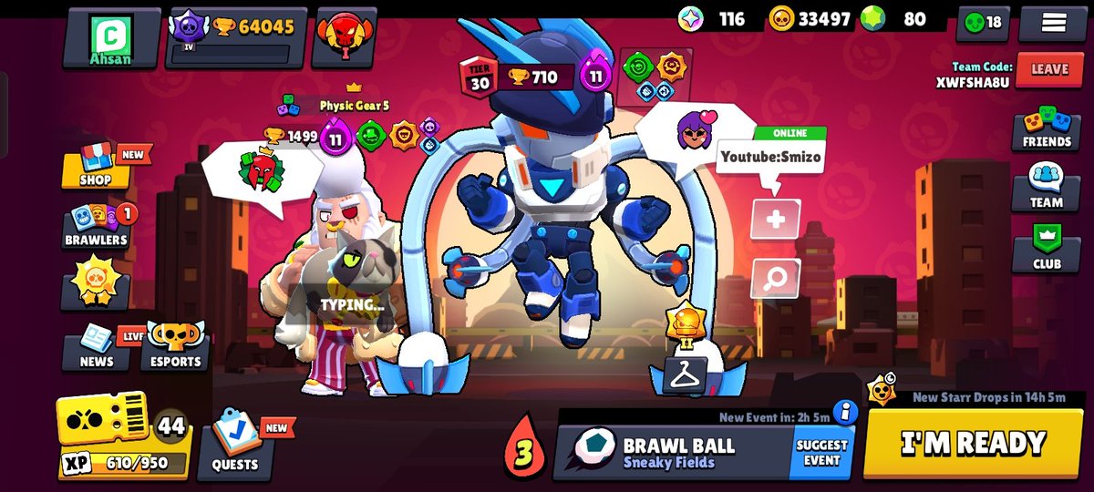 StarrGamingYT's tweet photo. 29/05/2024. I added my dream player. Thank you for being my inspiration @PhysicBS , Thanks again! https://t.co/3EH08zaAc5