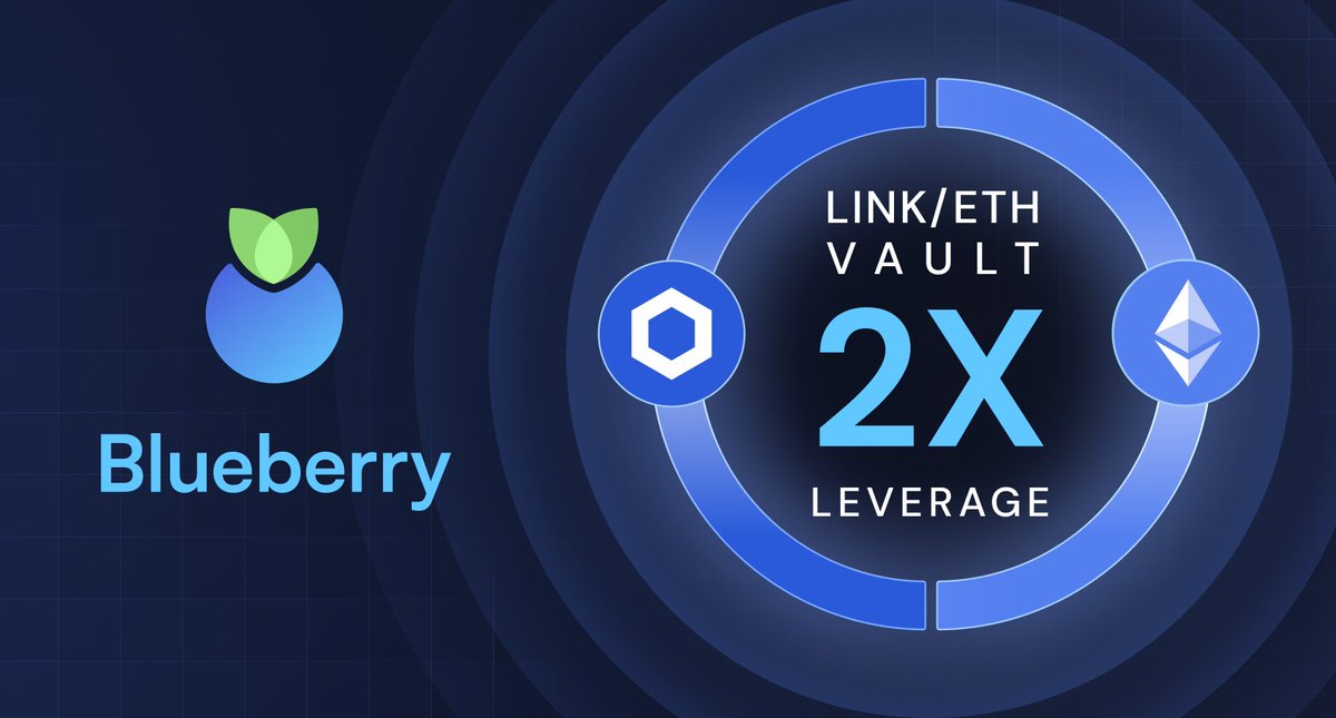 Blueberry has concentrated liquidity vaults that optimize the returns on your liquidity positions. 

The LINK/ETH vault allows for up to 2x leverage, and currently yields over 100% APY at 2x leverage.