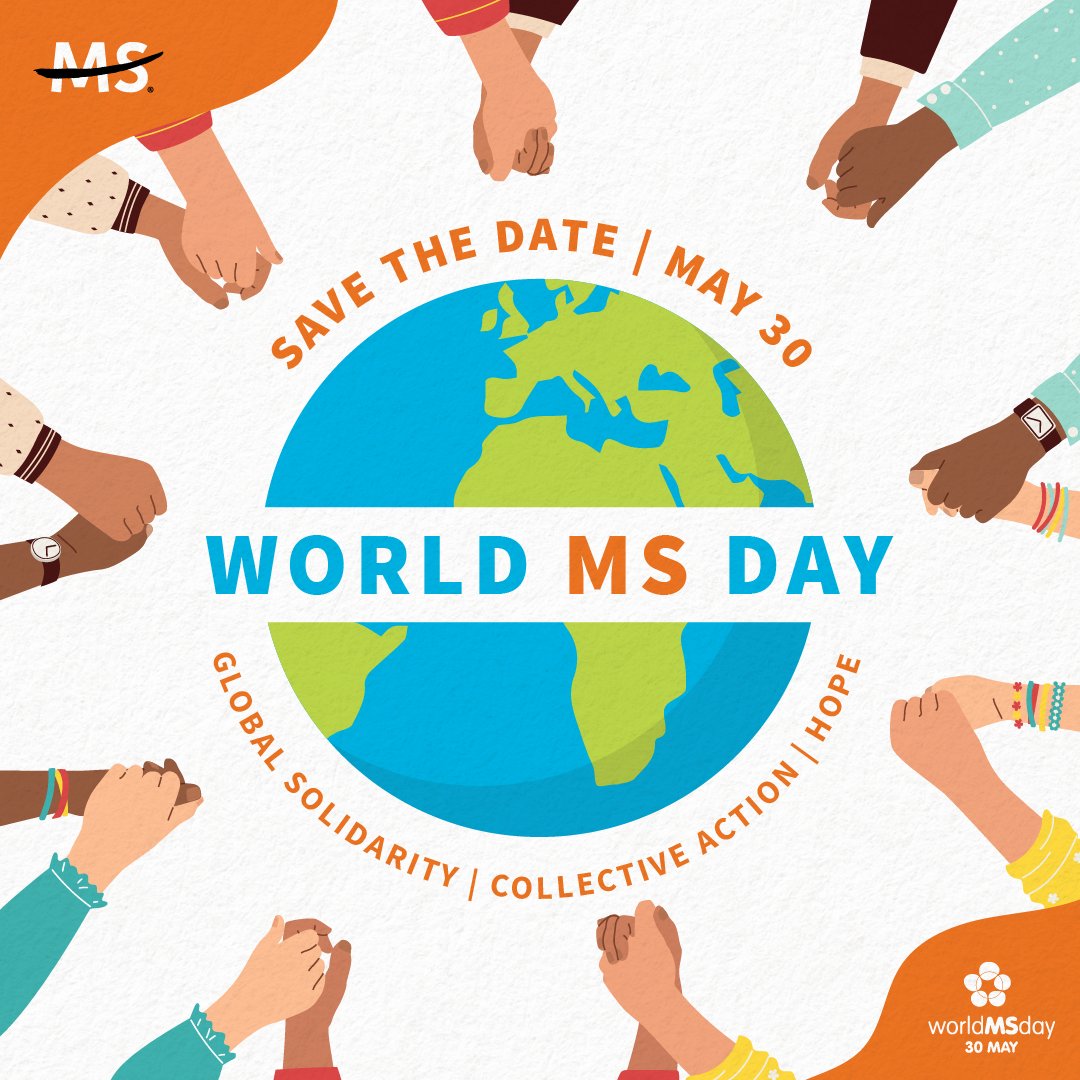 .@WorldMSDay – a day to celebrate global solidarity and hope for a cure – is in just one week. This year, we invite you to raise awareness for MS diagnoses by shining a spotlight on your stories. Share your story using the #MyMSMoment creator: ntlms.org/WorldMSDay_MyM…