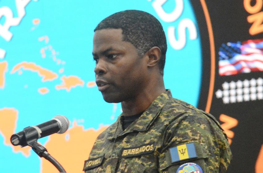 O chefe interino do Estado-Maior da Força de Defesa de Barbados, tenente-coronel Carlos Lovell, expressou sua gratidão ao governo dos Estados Unidos, por meio do Comando Sul (@southcom), por investir mais de US$ 8 milhões no Exercício Tradewinds deste ano. ow.ly/MWeE50RSZif