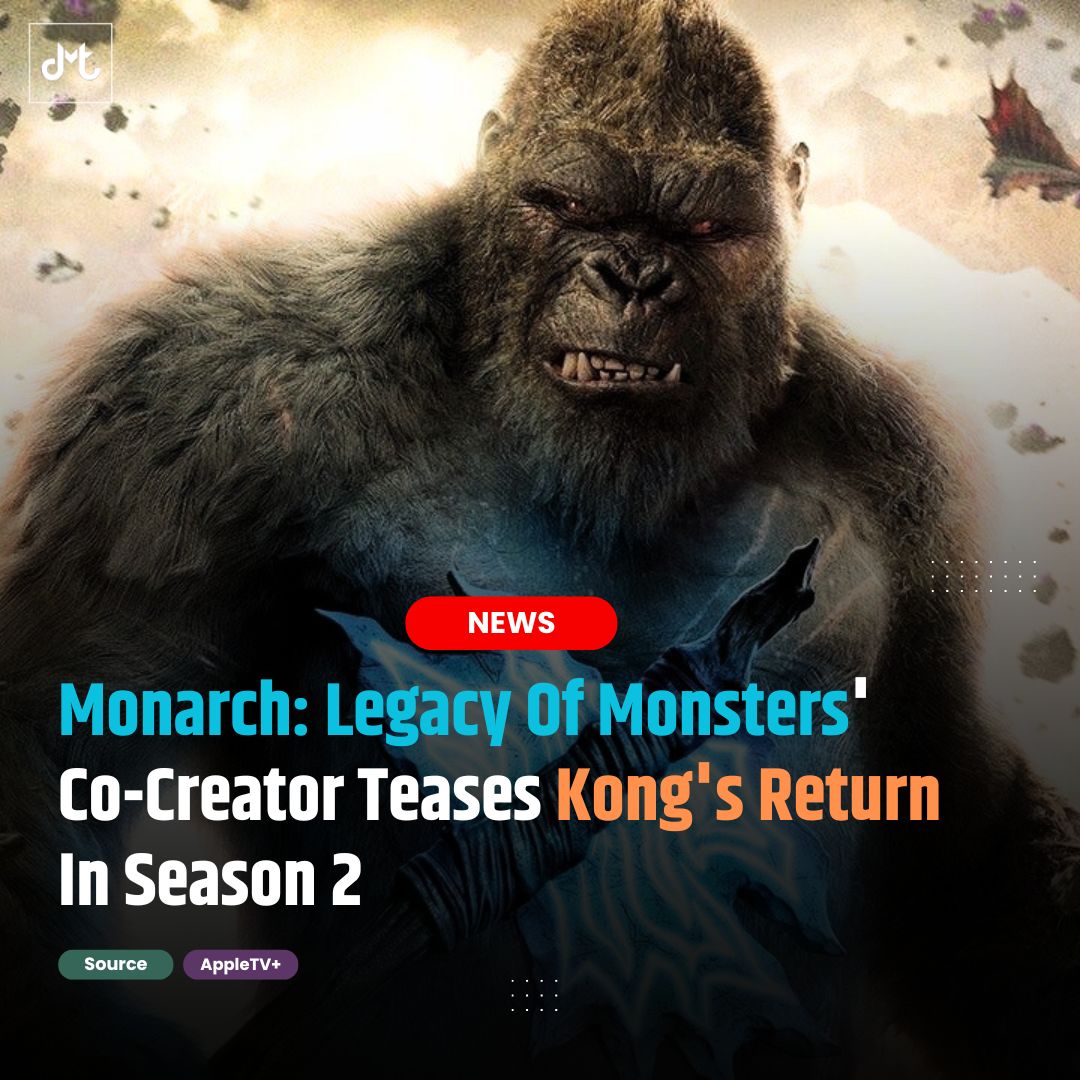 #MonarchLegacyOfMonsters Co-Creator Teases #Kong's Return In #Season2

#Godzilla #AppleTV #GodzillaKong #KingKong