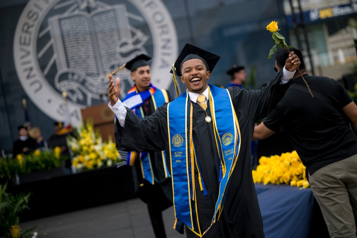 Class of 2024: We want to hear your story! 🎓 We will be sharing your grad stories on social media, UC San Diego Today, and/or local media opportunities. This is open to graduating undergratuates and grad students. To be considered, apply by May 28: bit.ly/4buVcLt