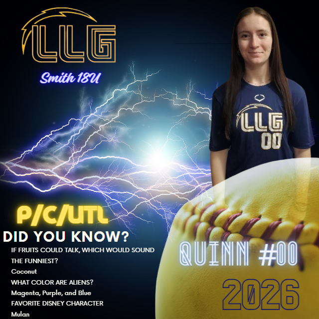 llgsmith18u's tweet photo. Continuing our 2024 LLG Smith 18U TEAM introductions!!!!! Welcome Quinn and parents Cliff and Jill. https://t.co/FB3cpnYXZc