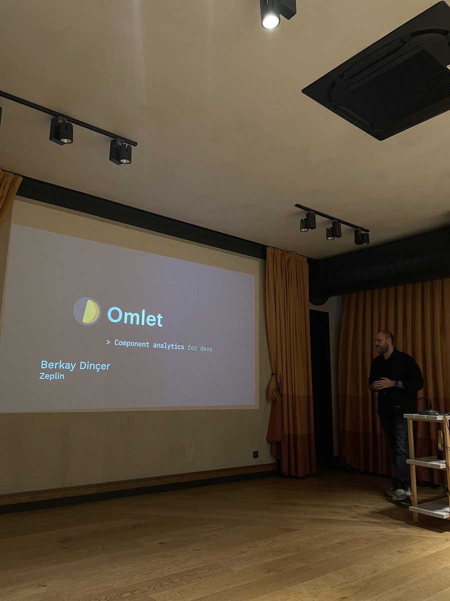 Sıra Berkay Dinçer’de, <a href="/omlet_dev/">Omlet</a> sunumunda!