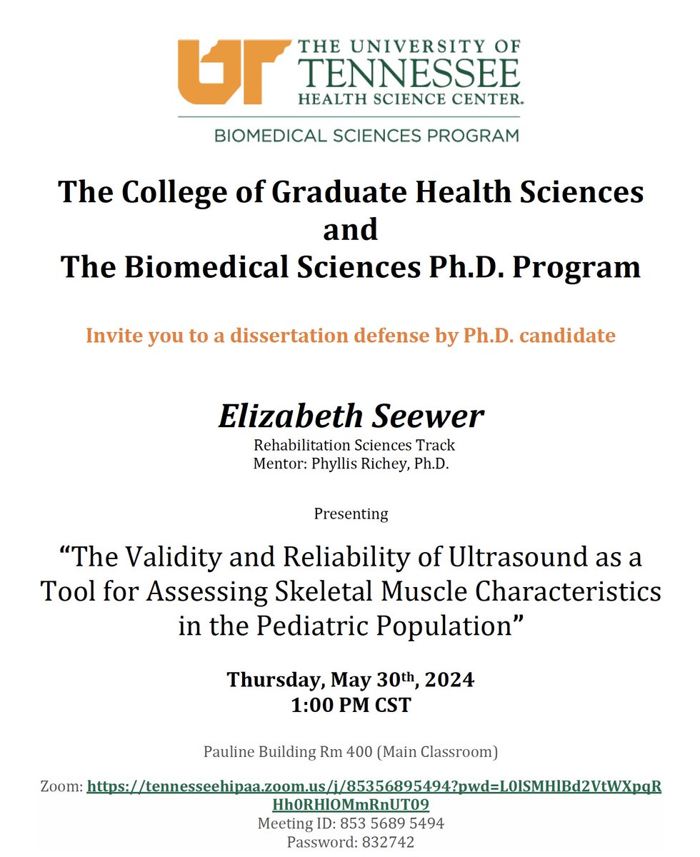 UTHSC Biomedical Sciences Grad Program tweet media