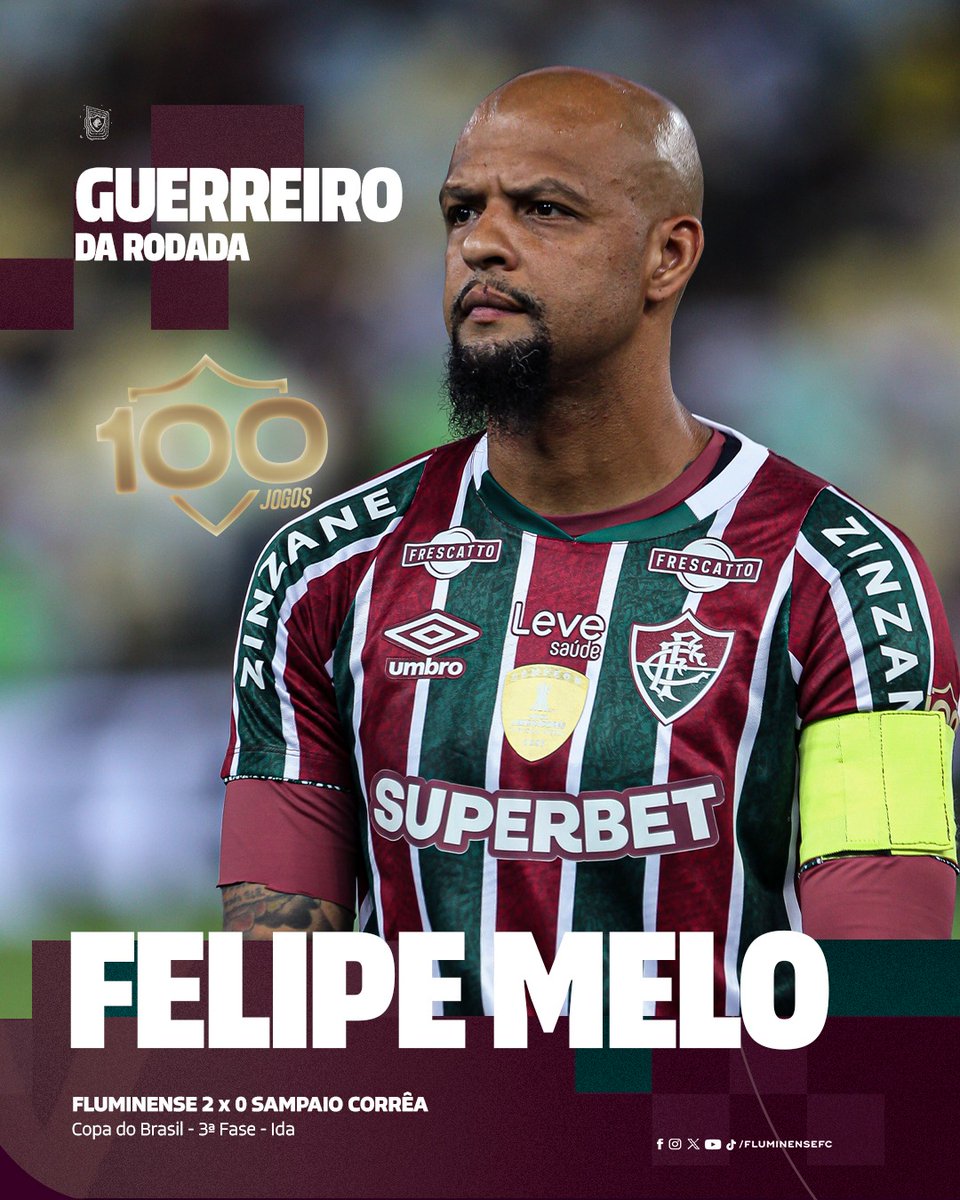 CEM Jogos ✅
Classificação ✅
#GuerreiroDaRodada ✅

 Gigante, @_felipemelo_! RUF RUF RUF