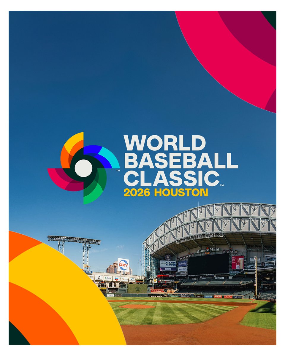 The World Baseball Classic is making its way to H-Town in 2026! A huge shoutout to our incredible partners, @HoustonFirst , and the @astros, for teaming up with us to secure another victorious bid. Learn more: hchsa.info/4aAOPFj #WeAreHoustonSports | #WorldBaseballClassic