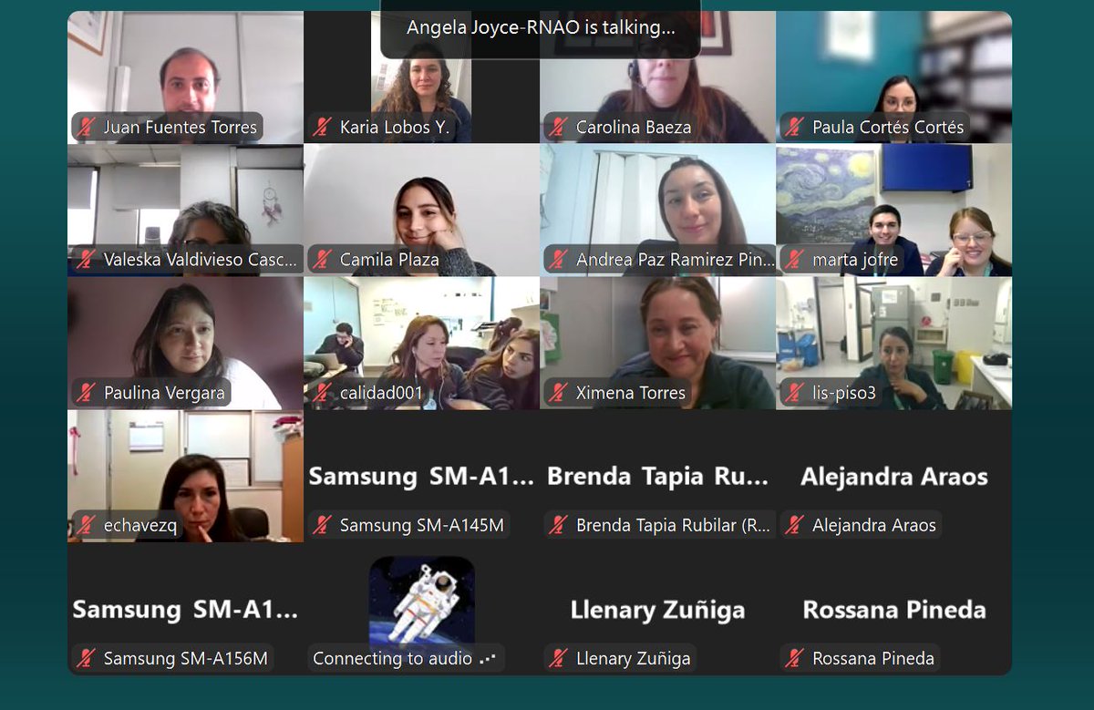 CMedeirosRN's tweet photo. Such an amazing session training #BPSO #RedSalud in #NQuIRE Can't wait to see what all of their hard work can do in #BPG #implementation and #evaluation through data!🥳@DorisGrinspun @RNAO @NaikShanoja https://t.co/UytuY3m5QH