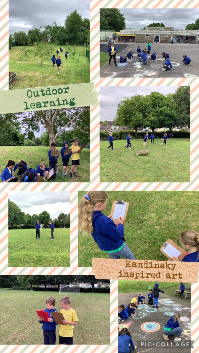 bdps27's tweet photo. Dosbarth 3 @brynderiprimary thoroughly enjoyed their outdoor classroom day. From scavenger hunts and art to collecting natural materials to practise their division skills and reading to younger children. #LotsOfFun #OutdoorClassroomDay https://t.co/YweeCsBrsU