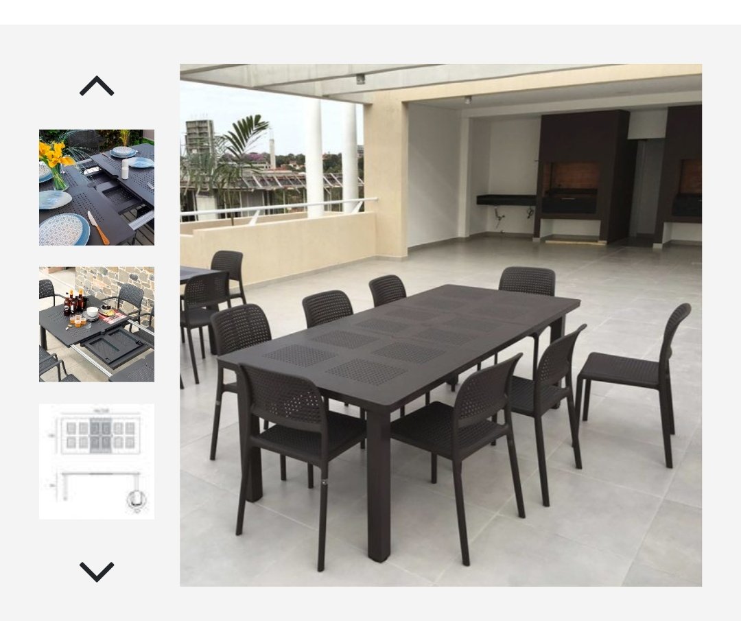 DulceyDandy's tweet photo. Juego de mesa extensible con 6 sillas (2 con posabrazos), marca Nardi. Tamaño: de 160x100x73cm hasta 220x100x73cm (extendida). Total: Gs. 6.000.000 https://t.co/8NtXcvbwWz