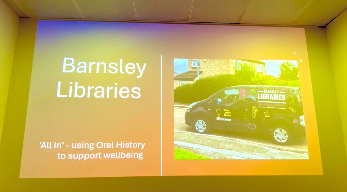 Jemma Conway (@jemmskii) on Twitter photo It’s been a great day in Birmingham for #GLAMCares2024 - it was lovely to share some of our <a href="/BarnsleyLibs/">Barnsley Libraries</a> NPO work as well as learn from lots of other amazing projects and people across the network.
<a href="/glam_cares/">GLAM Cares</a> <a href="/ace_thenorth/">Arts Council England, North</a> It’s been a great day in Birmingham for #GLAMCares2024 - it was lovely to share some of our <a href="/BarnsleyLibs/">Barnsley Libraries</a> NPO work as well as learn from lots of other amazing projects and people across the network.
<a href="/glam_cares/">GLAM Cares</a> <a href="/ace_thenorth/">Arts Council England, North</a>