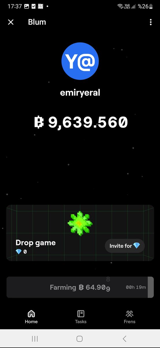 Günde 10 dakikamızı ayırıp güzel kazanç sağlayabileceğimiz binance destekli bir proje $BLUM sağlam görüyorum. Güzel  airdrop verecek.

Linke tıkla:  t.me/BlumCryptoBot/… 
günde  3 defa farming'e tıklayıp oyunu oyna.
Not: Son 2 kişilik yerim kaldı 
#notcoin $PARAM #TELEGRAM