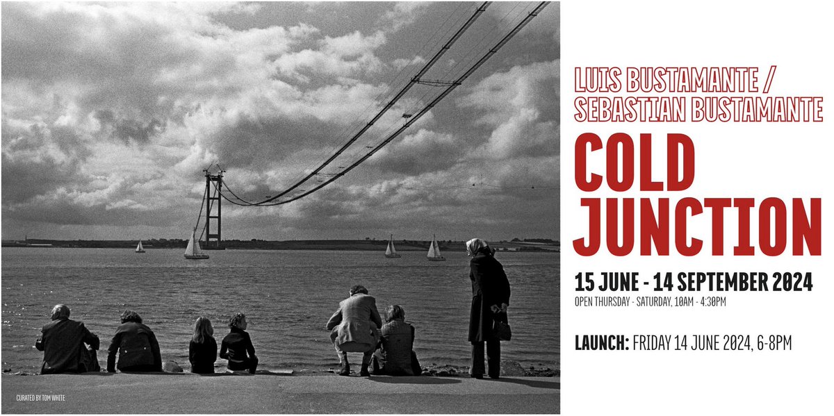 Cold Junction, a joint exhibition by Luis Bustamante &amp; @SebBustamante will open at <a href="/87__Gallery/">87 Gallery</a> in Hull on June 14th. 

It's been a joy &amp; a privilege to work on this over the last couple of years. Can't wait to share it with everyone!

Full details: at87.squarespace.com/cold-junction