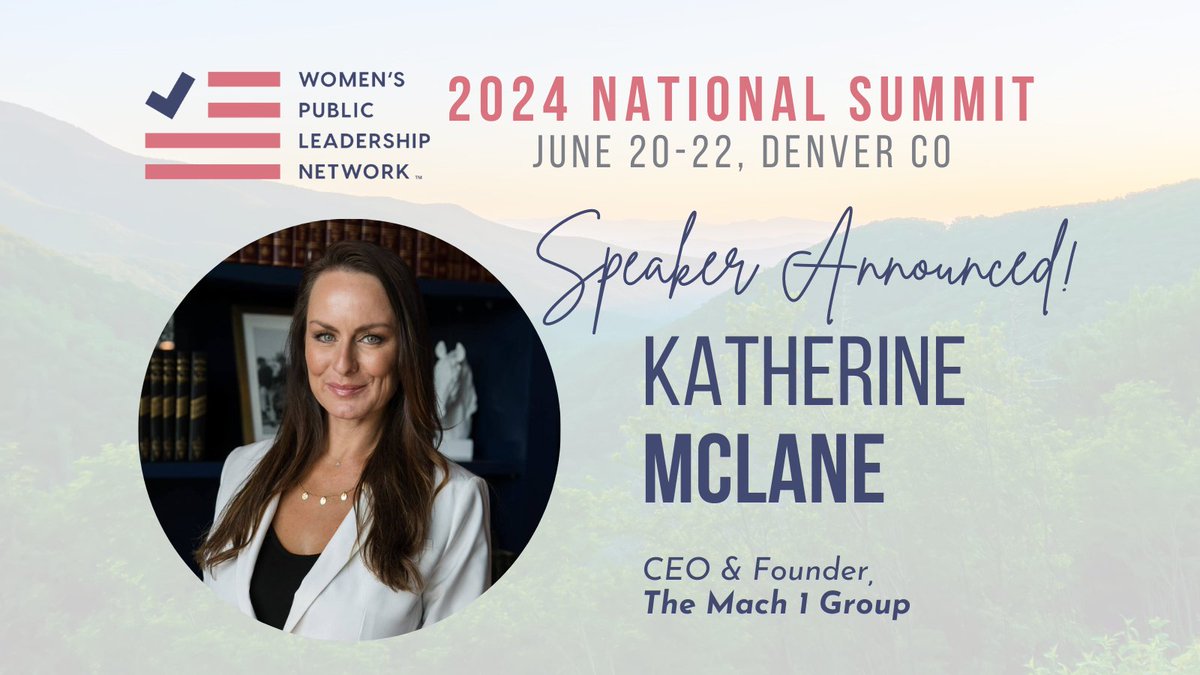 🚨 @KatherineMcLane is leading a media training workshop at the #WPLNSummit!

Katherine founded @TheMach1Group & previously served as U.S. Dept. of Education Press Sec. & aide to former CA Gov. @Schwarzenegger.

➡️ hubs.la/Q02ybZPL0

#RiseAbove #ElevateYourLeadership