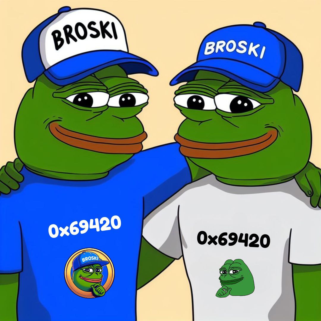 <a href="/ElonMuskPDA/">Not Elon Musk</a> We're all talking about $BRO man nothing else 
<a href="/Broski_brobase/">Broski $BRO 0x69420</a> off to the moon we go 
#bro #broski