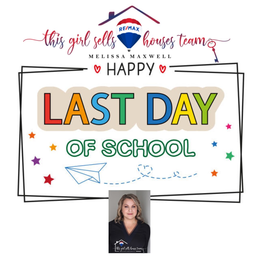 Happy Last Day of School, Kids! 🎉🎒✨ From This Girl Sells Houses Team 🏡😊
Have A Great Summer!!
#ThisGirlSellsOhioAndKY
#ThisGirlSellsHousesTeam
#lastdayofschool
#ReferYourGirl
#experiencematters
#schoolsoutforthesummer